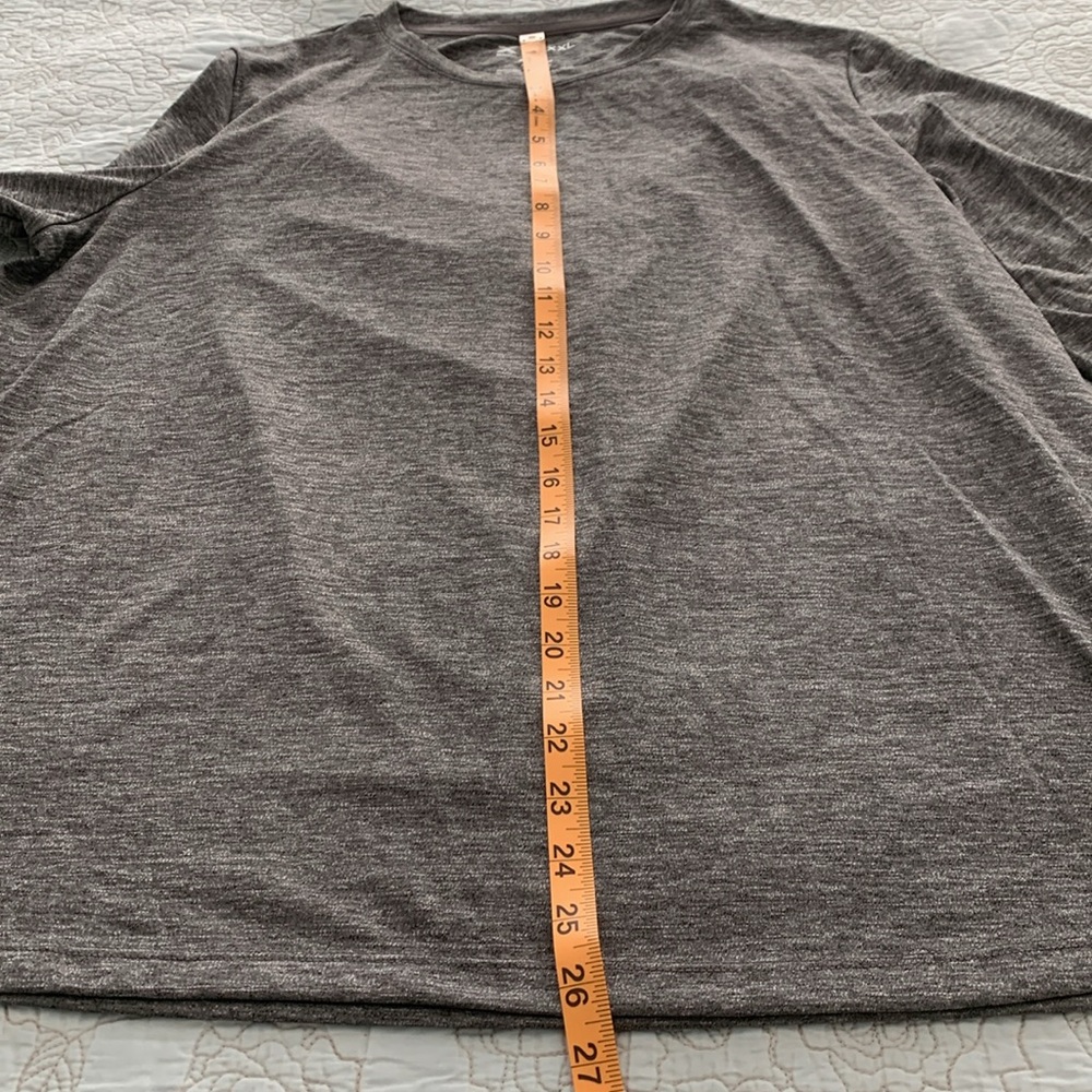 Xersion Women’s Gray Long Sleeve Workout Shirt Size XXL - Picture 7 of 15